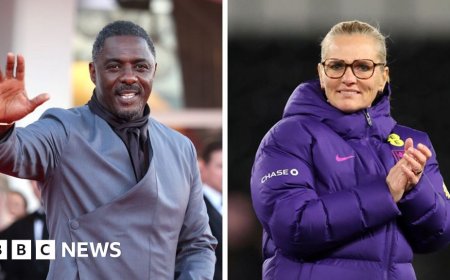 Idris Elba knighted as Sarina Wiegman and Lionesses lead New Year Honours