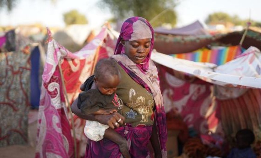 ‘All we want for Sudan is peace’ say children fleeing violence