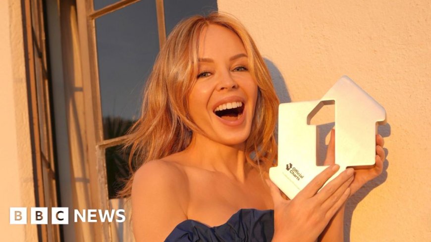 Kylie is Christmas number one - she'll do a jigsaw to celebrate