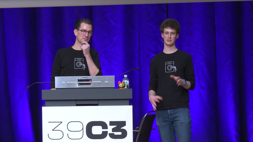 39C3: Hacking Washing Machines