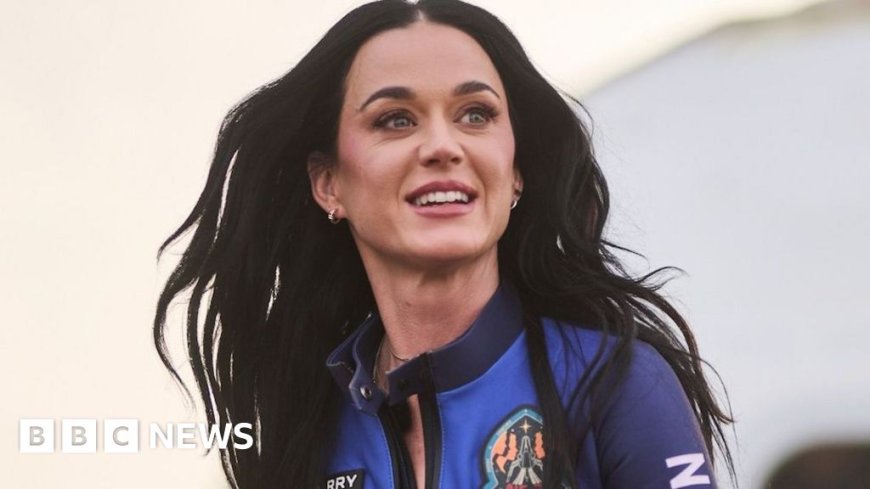 Part 2: Katy Perry and five other women flew to the edge of space - what did she sing?