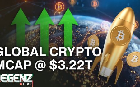 Global Crypto MCap up to $3.22 Trillion! XRP up 12%! Japan Endorse Crypto! Fear & Greed back to Neutral!