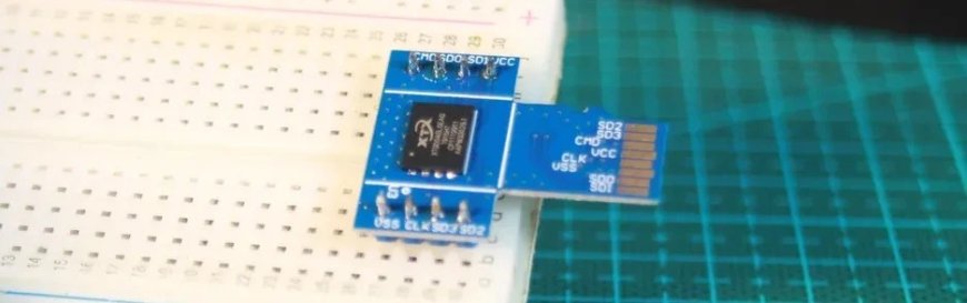 An SD Card of Your Own For Microcontroller Projects