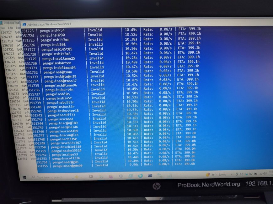Project Fail: Cracking a Laptop BIOS Password Using AI