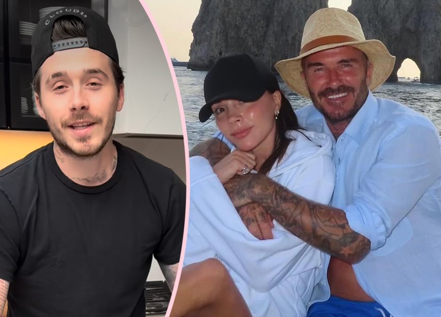 David & Victoria Beckham Reflect On 'Great Memories' With Son Brooklyn -- Days After His Shocking Comments About Family Feud!