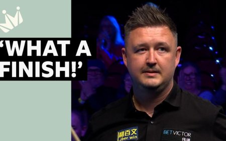 Watch: Wilson hits audacious trick shot to reach 142
