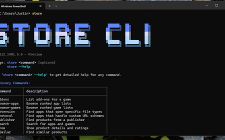 You Can Now Install—and Update—Microsoft Store Apps Using the Command Line