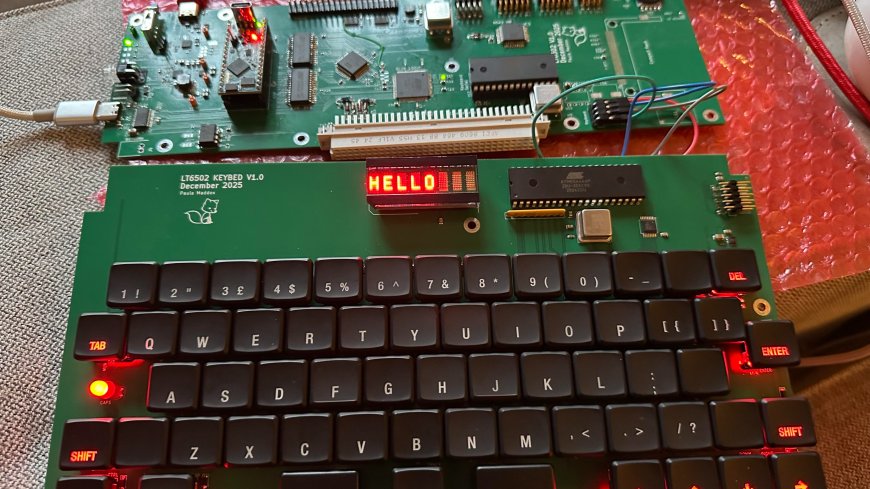 Retro Rover: LT6502 Laptop Packs 8-Bit Power on the Go