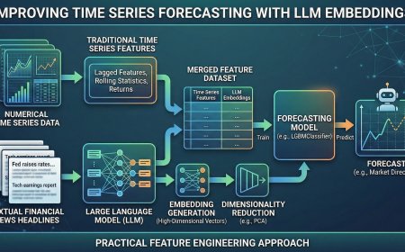 Can LLM Embeddings Improve Time Series Forecasting? A Practical Feature Engineering Approach