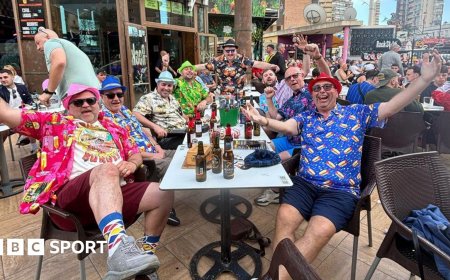 The Brits travelling in their thousands to 'Costa del Cheltenham'