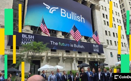 Crypto platform Bullish climbs past Coinbase to become third-largest crypto exchange by spot volume