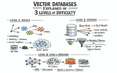 Vector Databases Explained in 3 Levels of Difficulty