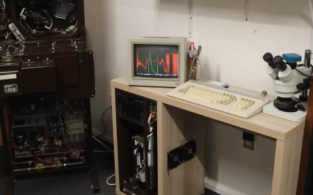 PDP-11 Lives in Literal Computer Desk Once More
