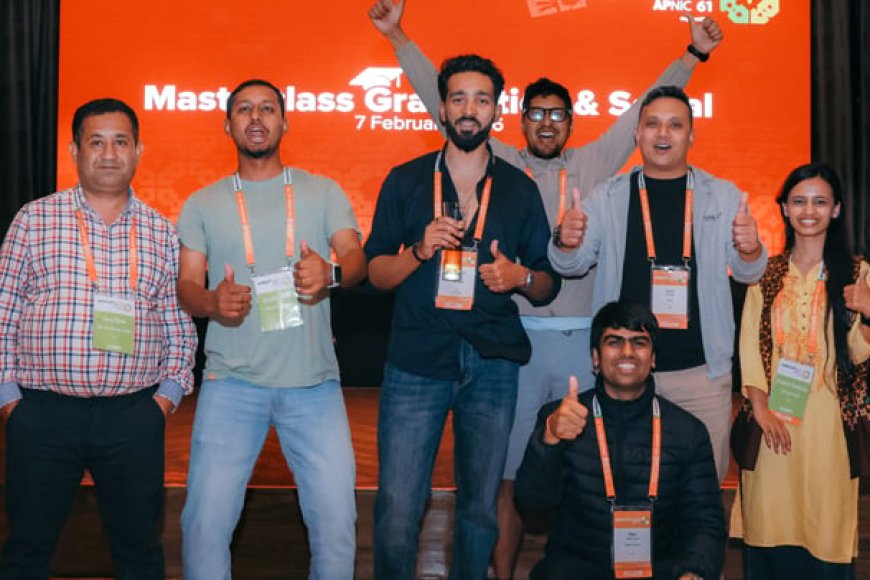 From npNOG to APRICOT: How showing up opened doors