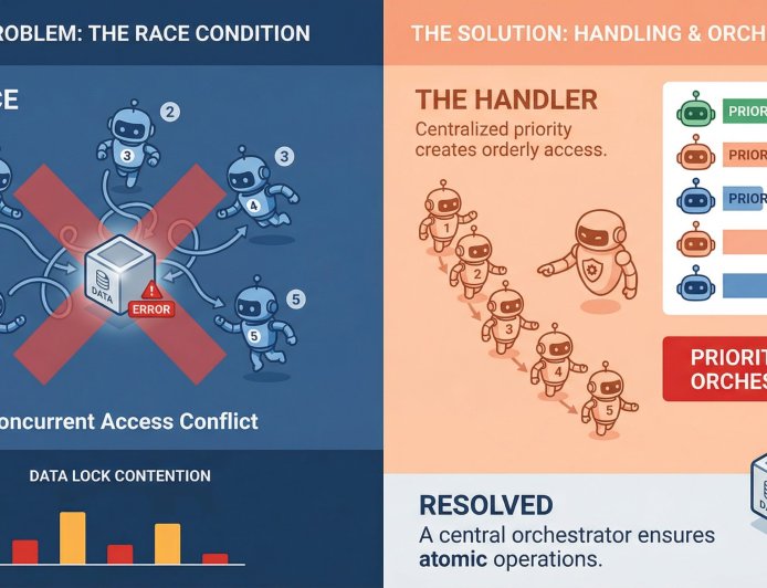 Handling Race Conditions in Multi-Agent Orchestration