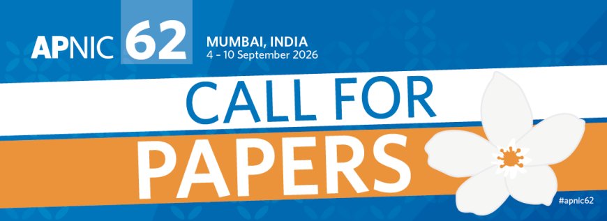 APNIC 62 Call for Papers now open