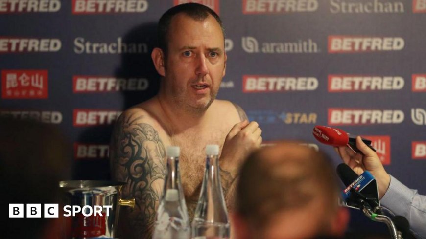 'I'd run the M4 naked' - Williams targets snooker history