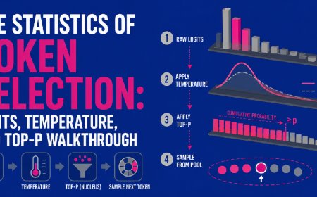 The Statistics of Token Selection: Logits, Temperature, and Top-P Walkthrough