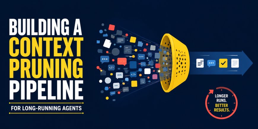 Building a Context Pruning Pipeline for Long-Running Agents