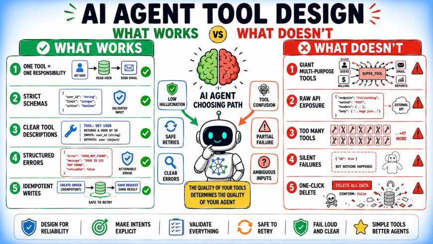 AI Agent Tool Design: What Works and What Doesn’t