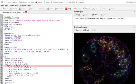 QT6 brings BASIC to the Web Browser, or Your Computer