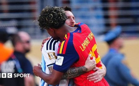 Lamine Yamal 'completes football' at 19 as Argentina betray Messi