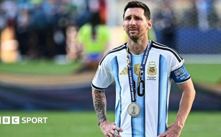 Messi says 'pain is immense' after losing World Cup final