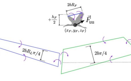 V Formation Flying of Birds is Explained by a Minimal Wake–Vortex Model