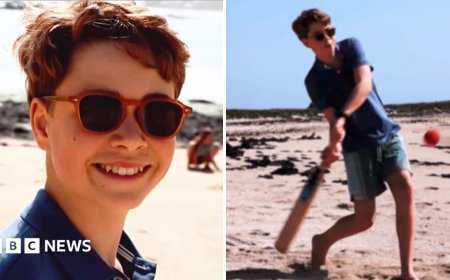 Prince George enjoys coastal fun in new video as he becomes a teenager