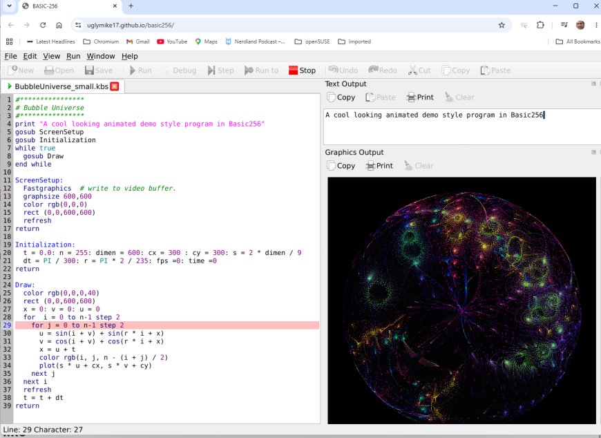 QT6 brings BASIC to the Web Browser, or Your Computer