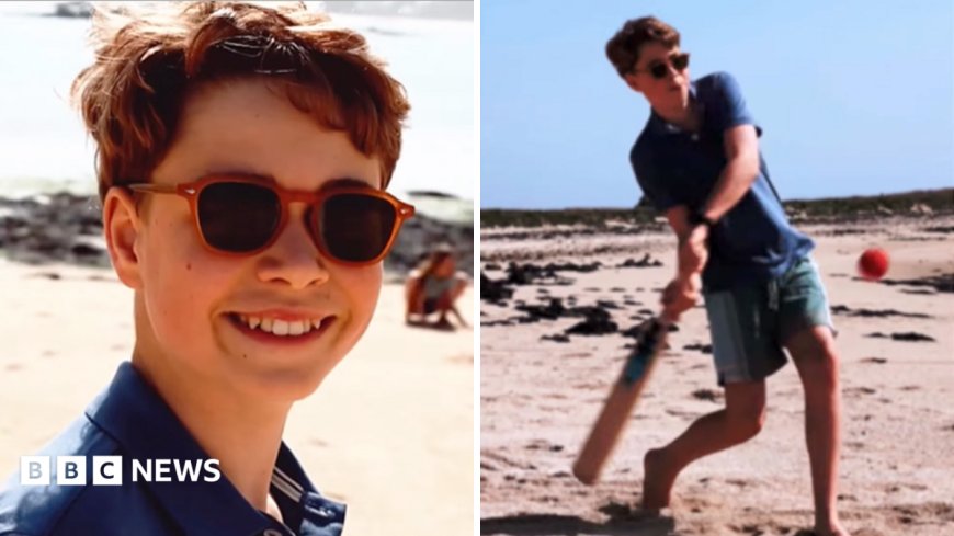 Prince George enjoys coastal fun in new video as he becomes a teenager