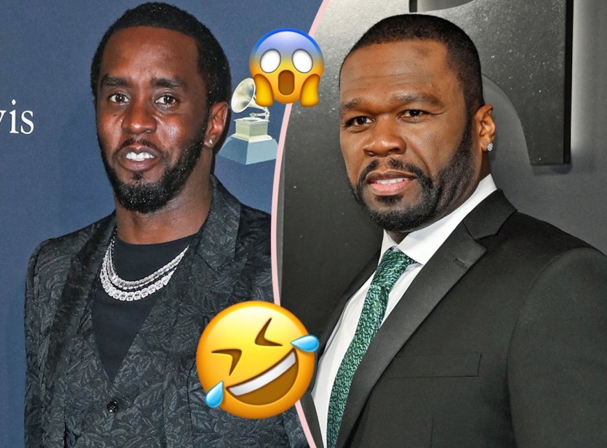 50 Cent Hilariously Trolls Diddy During Vegas Concert -- Watch!