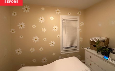 A Clever Canopy Bed Hack Makes This Bedroom Look So Whimsical