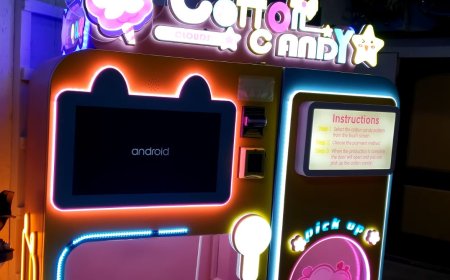 Hacking a $6000 Cotton Candy Machine to Fully Control It