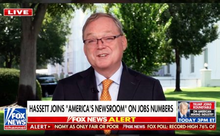 Kevin Hassett Thinks Ignoring the Dismal Jobs Numbers Makes Them Disappear