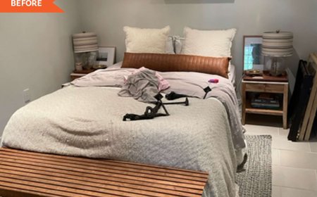 This “Sterile” Basement Bedroom Got an Old-World Redo for Just $2,000