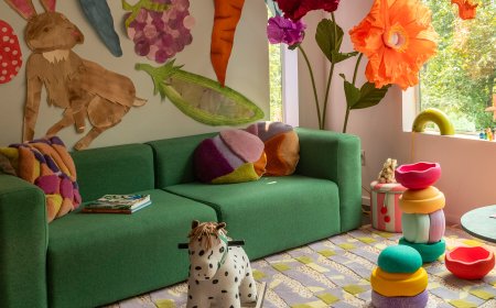 A Playroom That’s a Far Cry From Sad Beige