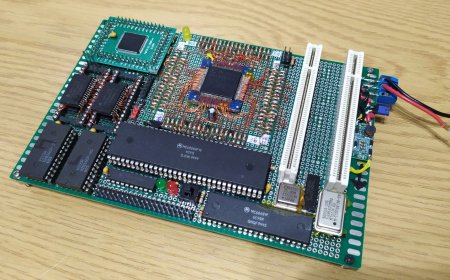 Homebrew 68K Machine Has A PCI Bus