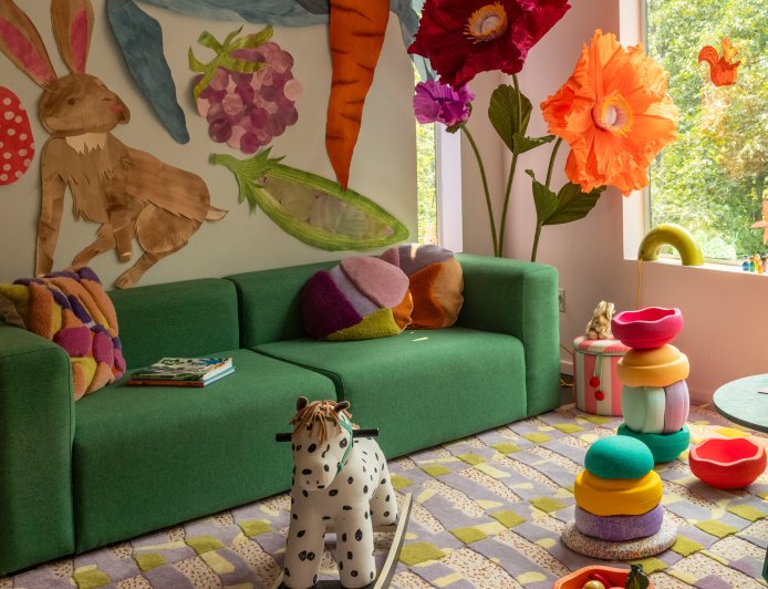 A Playroom That’s a Far Cry From Sad Beige