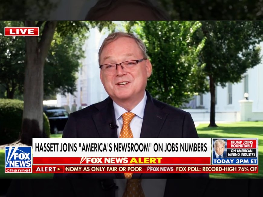 Kevin Hassett Thinks Ignoring the Dismal Jobs Numbers Makes Them Disappear